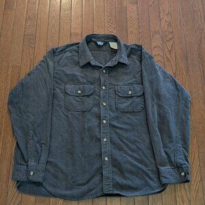 Vintage Woolrich Chamois Shirt Made in USA - Size XXL